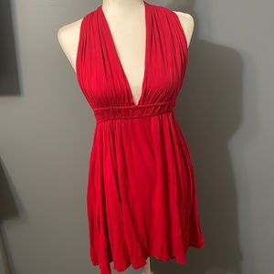 Perfect red dress for the summer